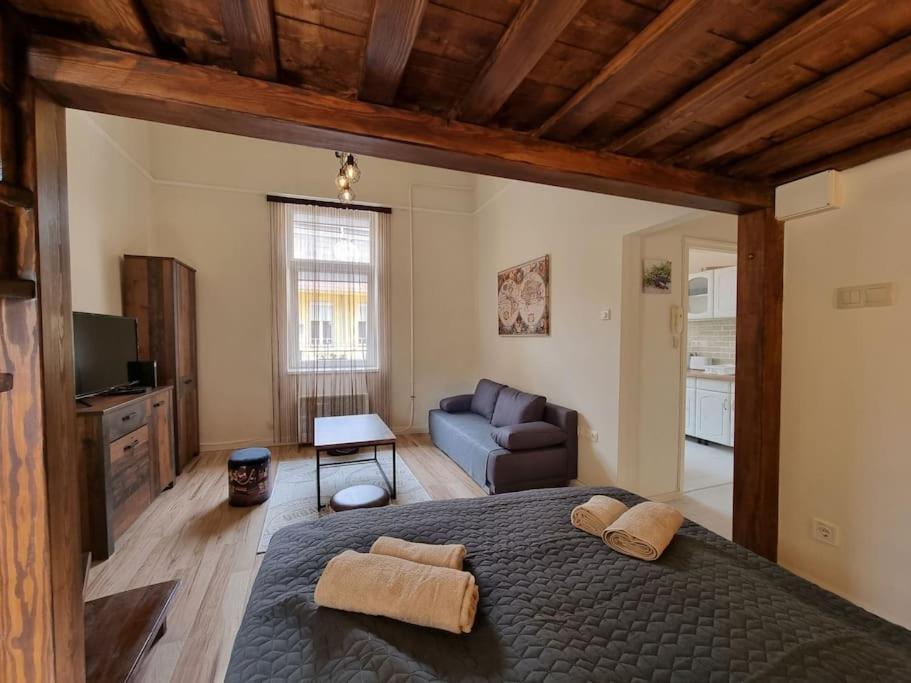 Vintage Apartman In City Center Мисколк Екстериор снимка